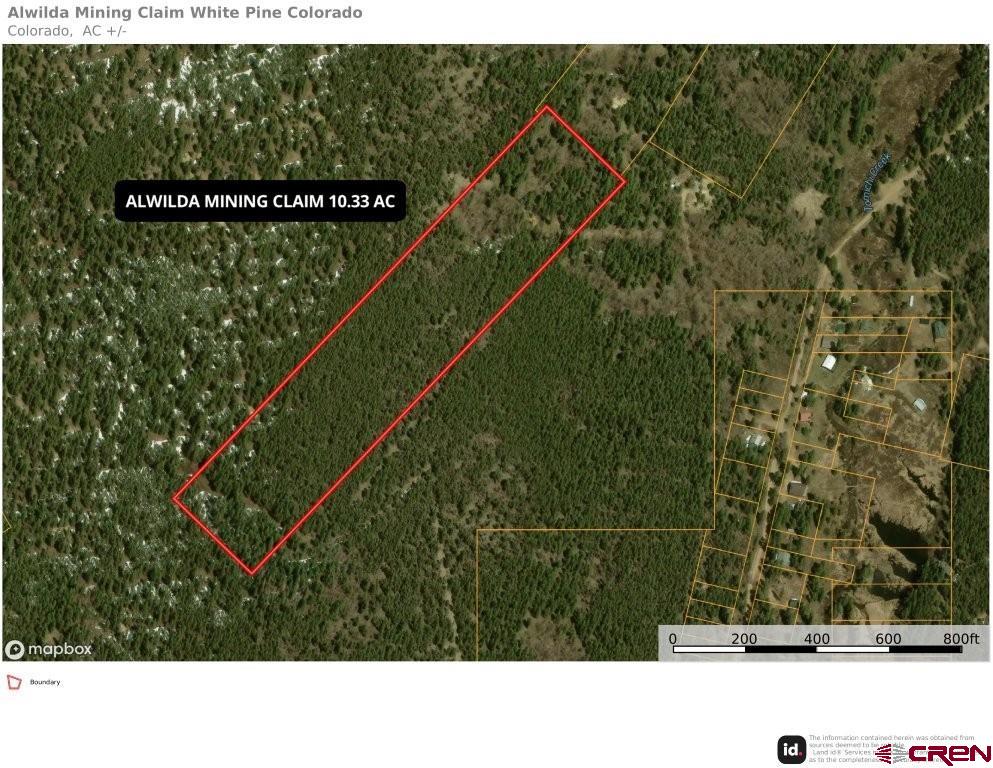 Alwilda Lode County Road 888 White Pine, CO 81428